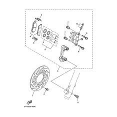 BREMSSATTEL KOMPL.(L)