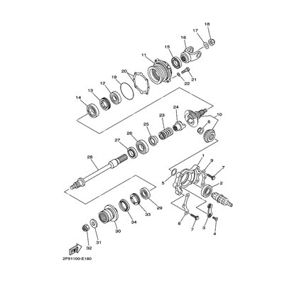 Yamaha Teil 2P5175300000