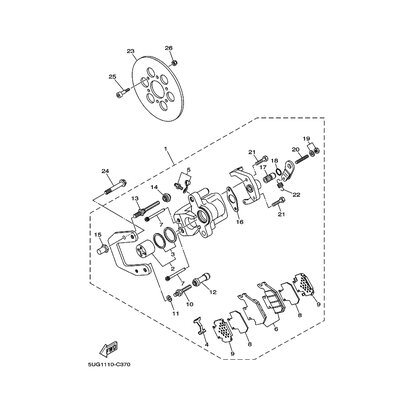 Yamaha Teil 5UG259780000