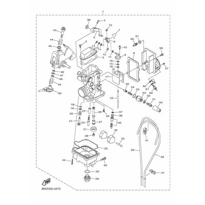 Yamaha Teil 87S8259A0100