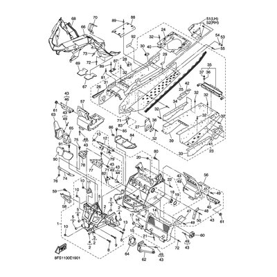 Yamaha Teil 8FS219630000