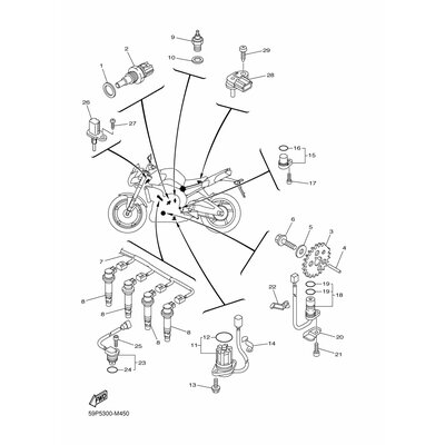 Yamaha Teil 5VY8A8E10000