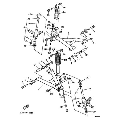 KNUCKLE, STEERING COMP.