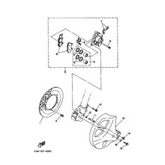 BREMSSATTEL KOMPL.(L)