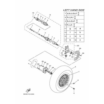 STEERING KNUCKLE A