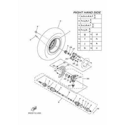 STEERING KNUCKLE A