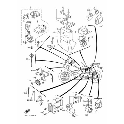 Yamaha Teil 905201500200