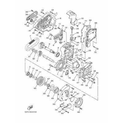 MIDDLE DRIVEN SHAFT ASSY