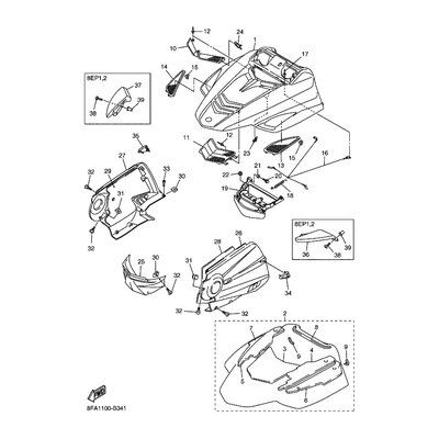 Yamaha Teil 8FA772770000