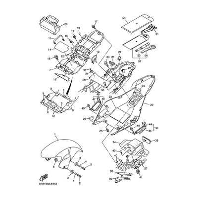 HELMET HANGER ASSY