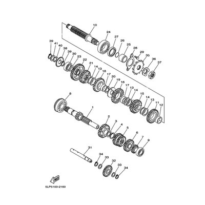 Yamaha Teil 5LP171431000