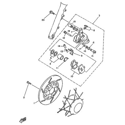 BREMSSATTEL-DICHTUNGSSATZ