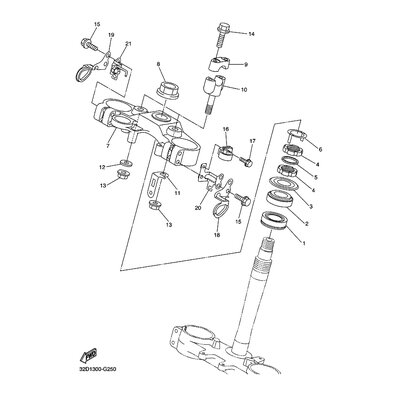 STUTZE, SCHEINWERFER 1