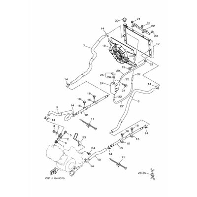 DECKEL, THERMOSTAT