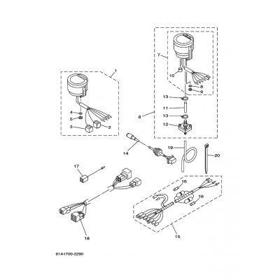 Yamaha Teil 6Y58350T0200