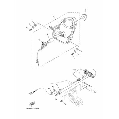 HALTER, KABELBAUM