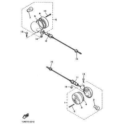 VORDERER BLINKER KOMPL. 1