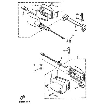 VORDERER BLINKER KOMPL. 1