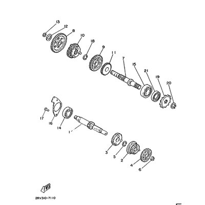 ZAHNRAD, 3. RITZEL