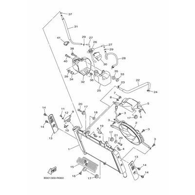 RADIATOR COVER ASSY