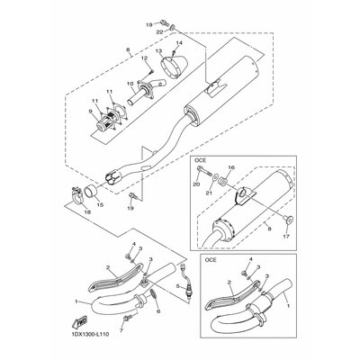 SPARK ARRESTER ASSY