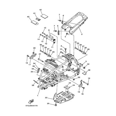 Yamaha Teil 5TG281996300