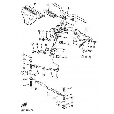 NUT, NYLON (8L0)