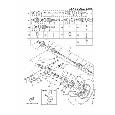 Yamaha Teil 5UGF531H2100