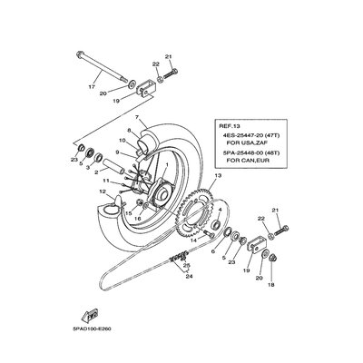 Yamaha Teil 946820000100