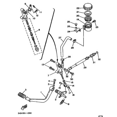 DECKEL,SCHALTPEDAL