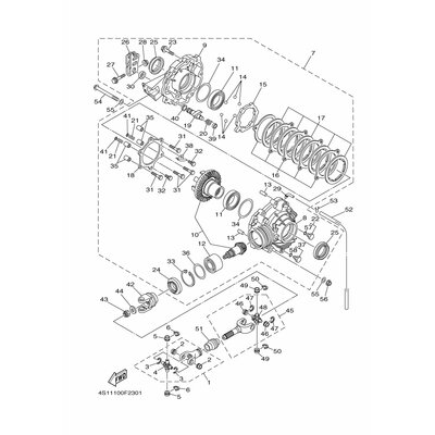 Yamaha Teil 4S1G23790000