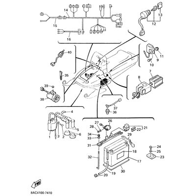 DICHTUNG, KERZENSTECKER