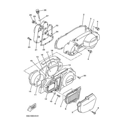 Yamaha Teil 5SEE54990000