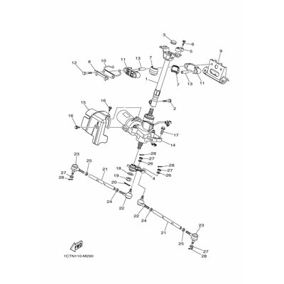 VERKLEIDUNG, MOTOR