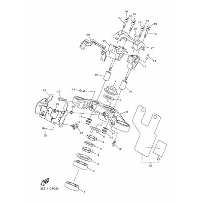 Yamaha Teil 2S32317A0000