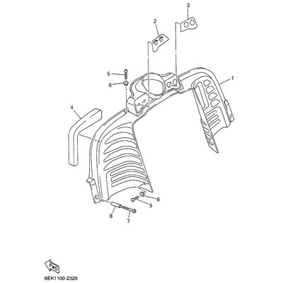 Yamaha Teil 8EK772790000