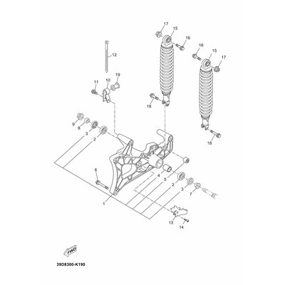 HALTER, BREMSSCHLAUCH 2