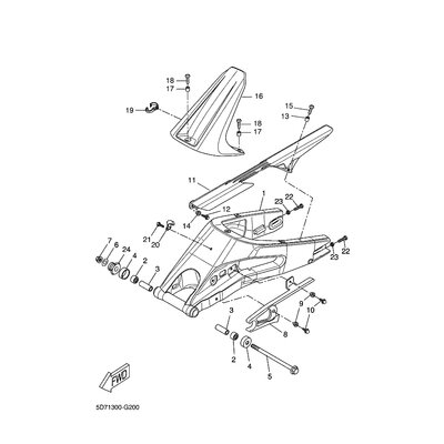 HALTER, BREMSSCHLAUCH