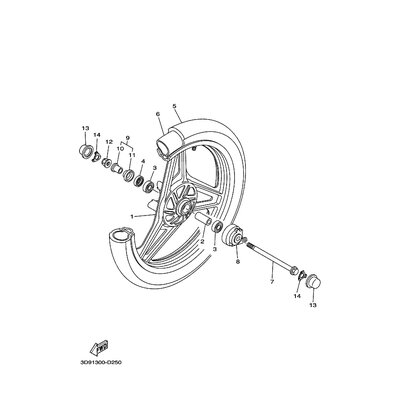 Yamaha Teil 4GUF511X0000