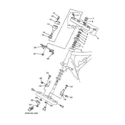 HALTER, BREMSSCHLAUCH