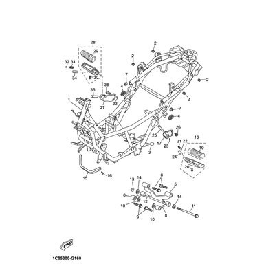 Yamaha Teil 9582M0801600