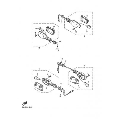 GLUHLAMPE, BLINKER