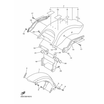 HALTER, BREMSSCHLAUCH