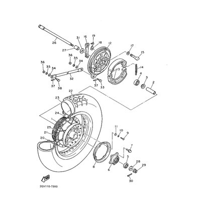 BAND, RIM (3.00-15)(42X)