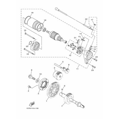 Yamaha Teil 2S38182G0000