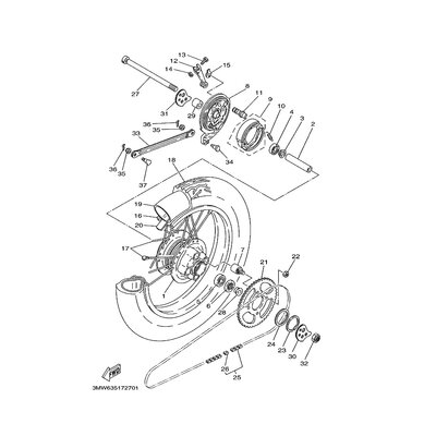 BAND, RIM (4U6)