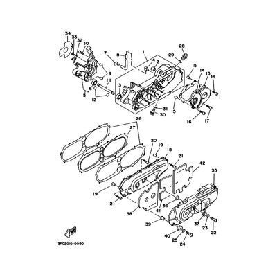 DAMPFER, MOTORAUFHANGUNG 2