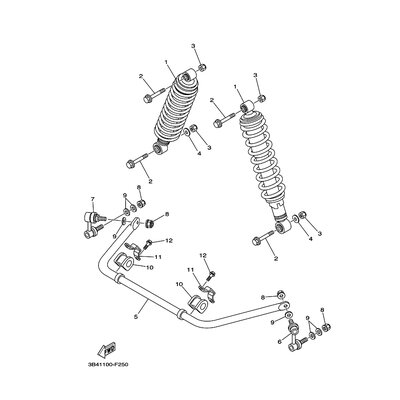 BUSH, STABILIZER FRONT