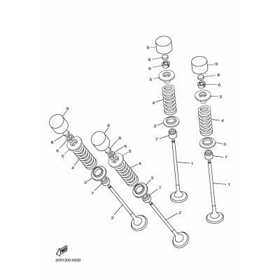 RETAINER, VALVE SPRING