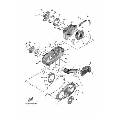 Yamaha Teil 994800802000